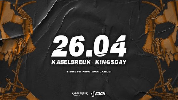 KABELBREUK KINGSDAY