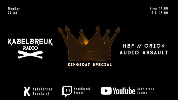 Kabelbreuk RADIO Kingsday Special