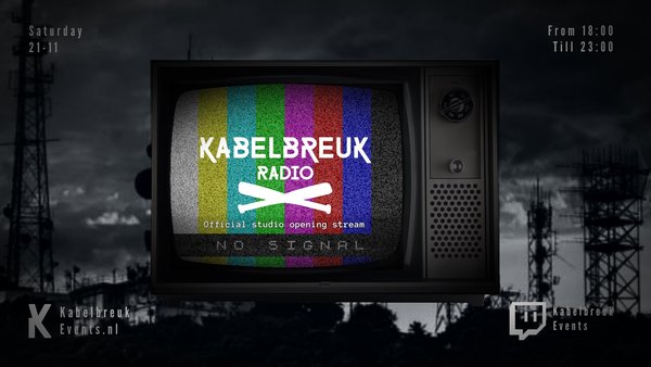 Kabelbreuk RADIO | Official studio opening stream